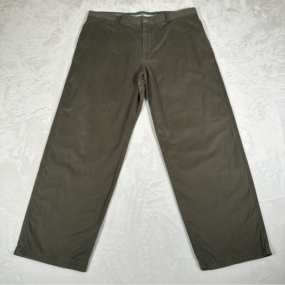 VTG Lacoste Pants Men Size 50 Gray W38 L29 Straight Legs 100% Cotton Comfort